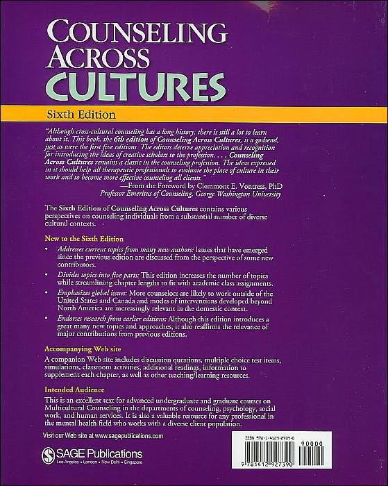Counseling Across Cultures