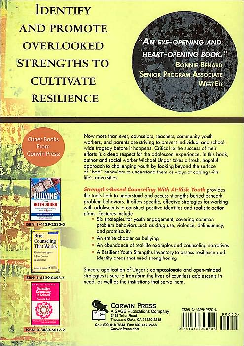 Strengths-Based Counseling With At-Risk Youth