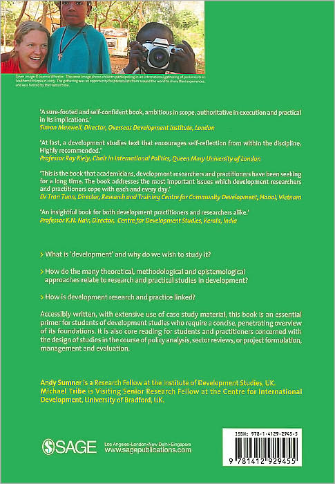 International Development Studies: Theories and Methods in Research and Practice