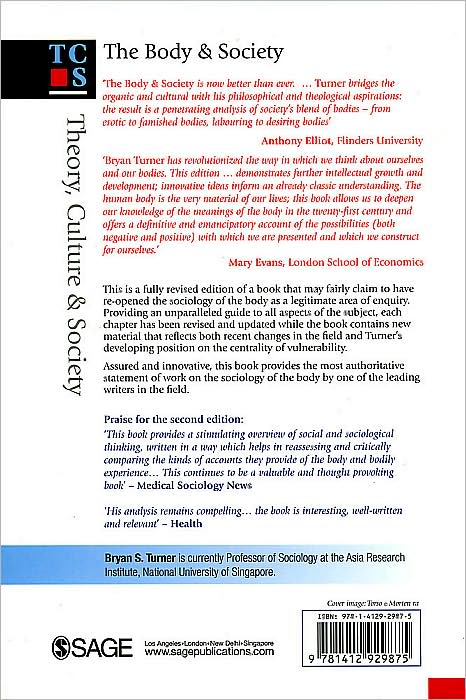 The Body and Society: Explorations in Social Theory