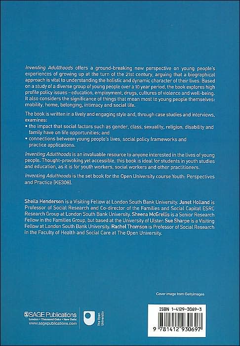 Inventing Adulthoods: A Biographical Approach to Youth Transitions