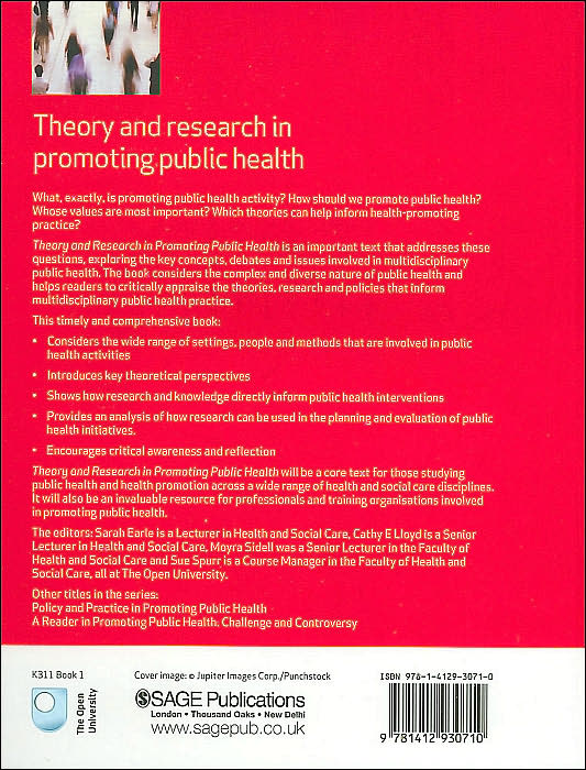 Theory and Research in Promoting Public Health