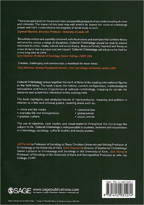 Cultural Criminology