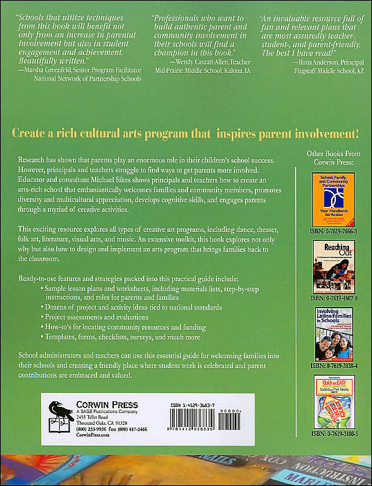 Building Parent Involvement through the Arts: Activities and Projects that Enrich Classrooms and Schools
