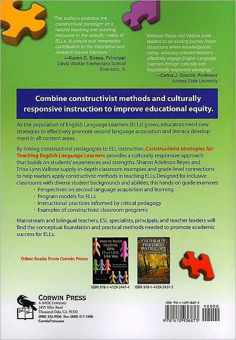 Constructivist Strategies for Teaching English Language Learners