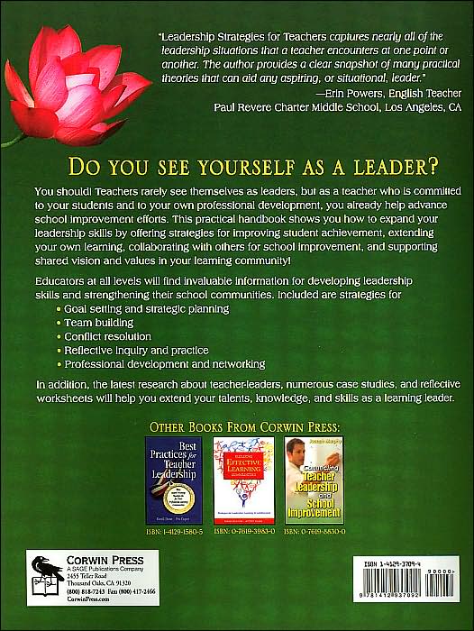 Leadership Strategies for Teachers