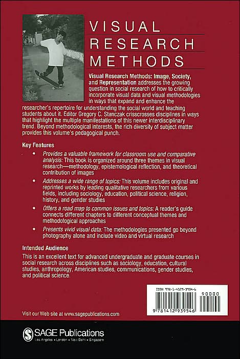 Visual Research Methods: Image, Society, and Representation
