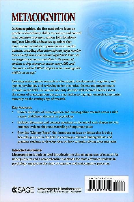 Metacognition