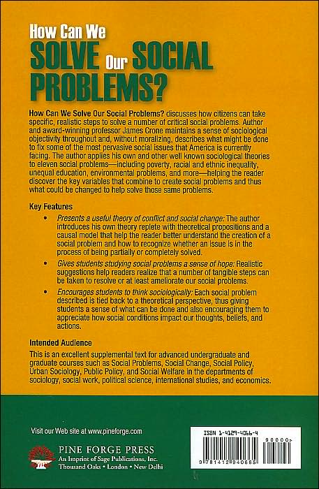 How Can We Solve Our Social Problems?