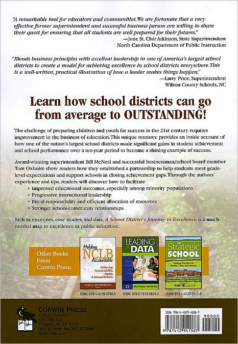 A School District's Journey to Excellence: Lessons From Business and Education