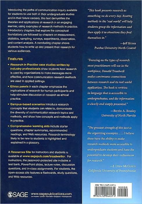 Introducing Communication Research: Paths of Inquiry