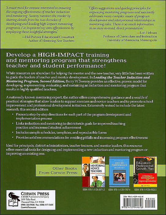 Leading the Teacher Induction and Mentoring Program