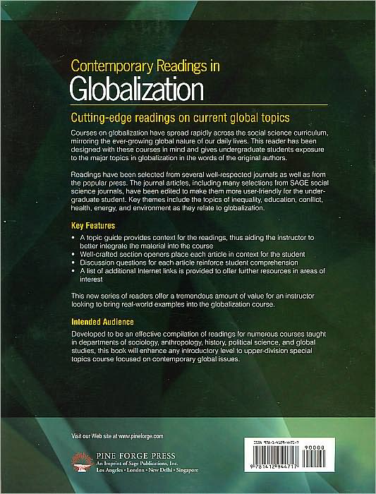 Contemporary Readings in Globalization