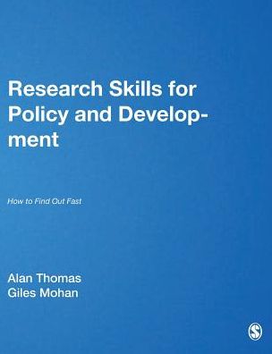 Research Skills for Policy and Development: How to Find Out Fast