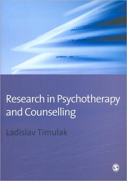 Research in Psychotherapy and Counselling