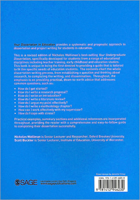 Your Dissertation in Education
