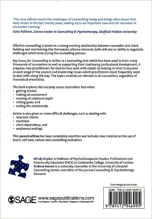 Key Issues for Counselling in Action