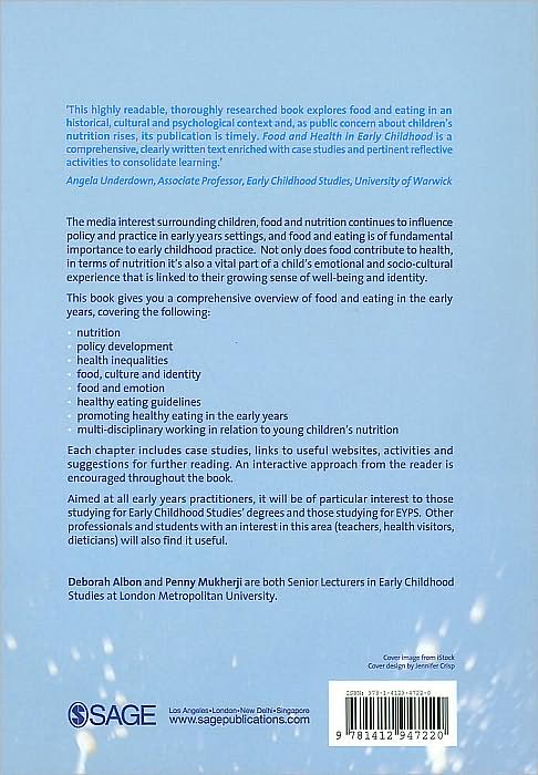 Food and Health in Early Childhood: A Holistic Approach