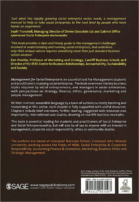 Management for Social Enterprise