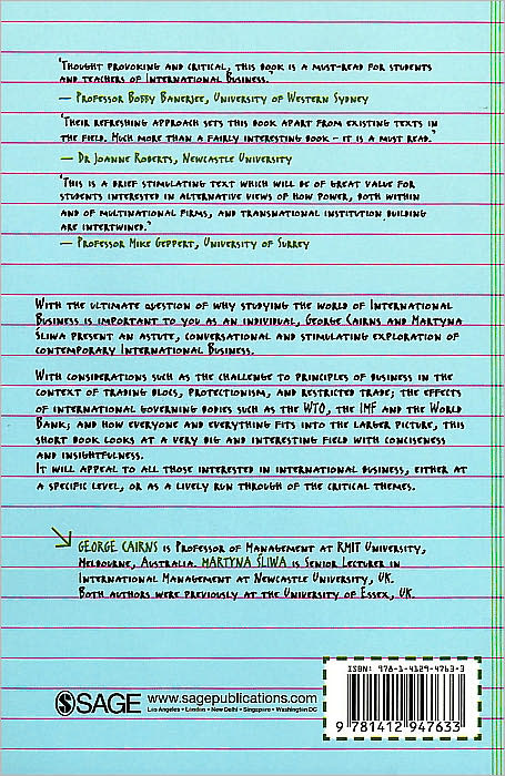A Very Short, Fairly Interesting and Reasonably Cheap Book about International Business