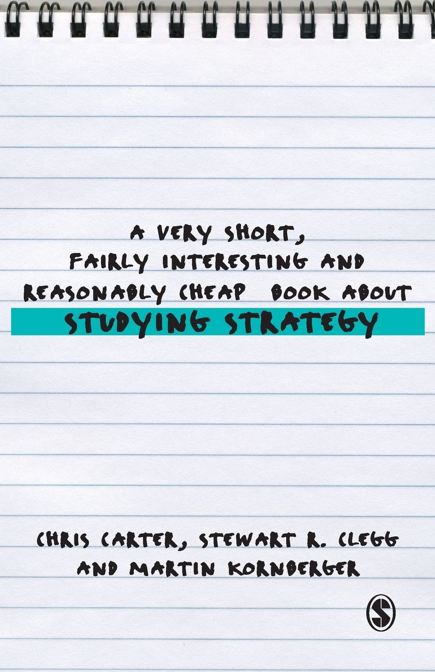 A Very Short, Fairly Interesting and Reasonably Cheap Book About Studying Strategy