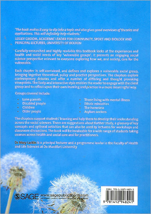Vulnerable Groups in Health and Social Care