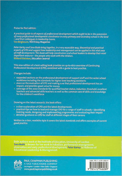 Leading and Managing Continuing Professional Development