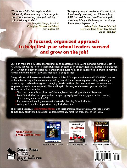 The Portable Mentor: A Resource Guide for Entry-Year Principals and Mentors