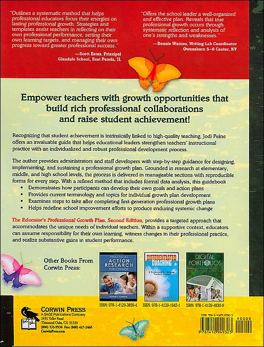 Educator's Professional Growth Plan: A Process for Developing Staff and Improving Instruction