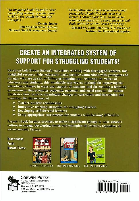 Engaging the Disengaged: How Schools Can Help Struggling Students Succeed