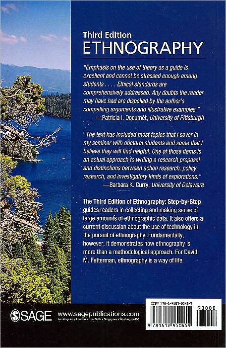 Ethnography: Step-by-Step (Applied Social Research Methods Series)