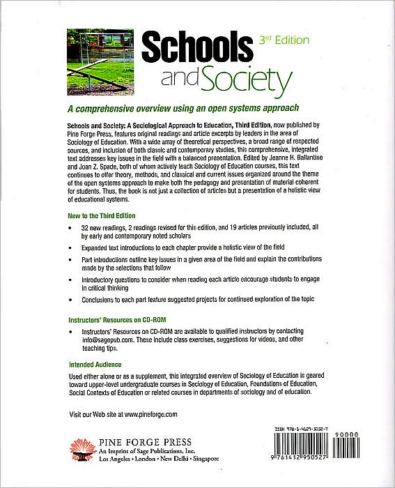 Schools and Society: A Sociological Approach to Education