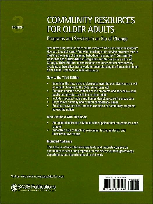 Community Resources for Older Adults: Programs and Services in an Era of Change