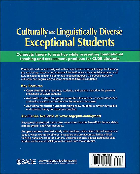 Culturally and Linguistically Diverse Exceptional Students: Strategies for Teaching and Assessment