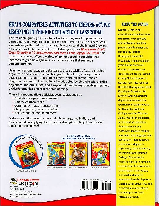 Engage the Brain: Graphic Organizers and Other Visual Strategies, Kindergarten