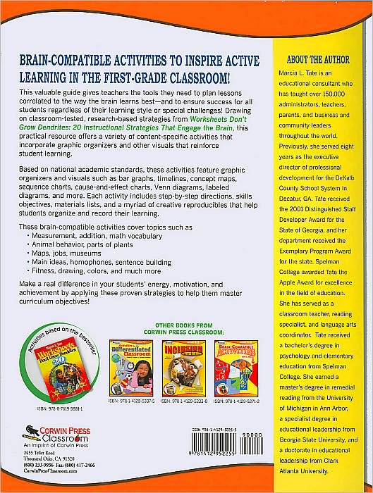 Engage the Brain: Graphic Organizers and Other Visual Strategies, Grade One