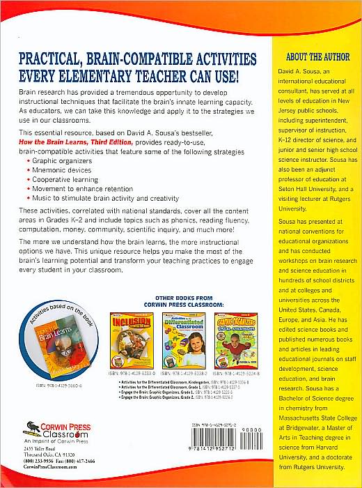 Brain-Compatible Activities, Grades K-2