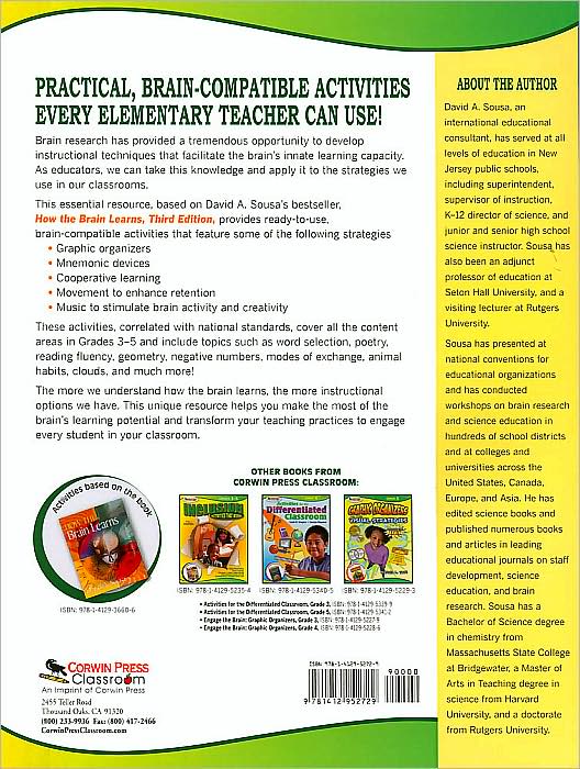 Brain-Compatible Activities, Grades 3-5