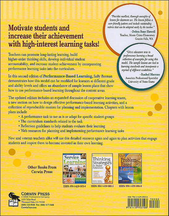 Performance-Based Learning: Aligning Experiential Tasks and Assessment to Increase Learning