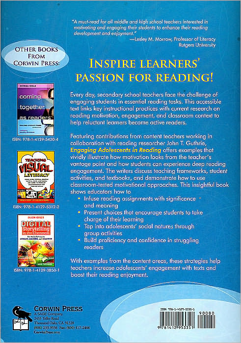 Engaging Adolescents in Reading