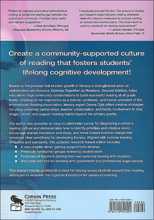 Coming Together as Readers: Building Literacy Teams