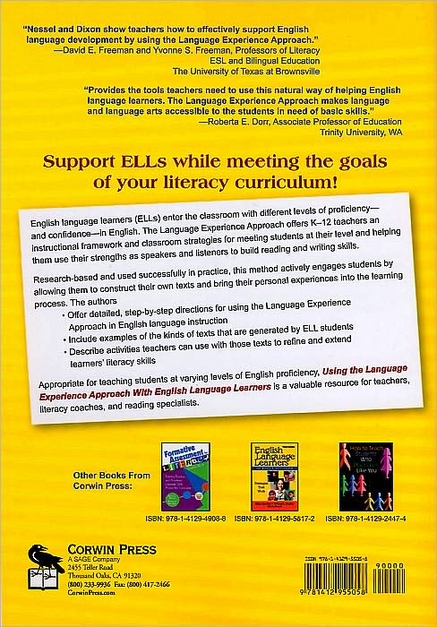 Using the Language Experience Approach with English Language Learners: Strategies for Engaging Students and Developing Literacy