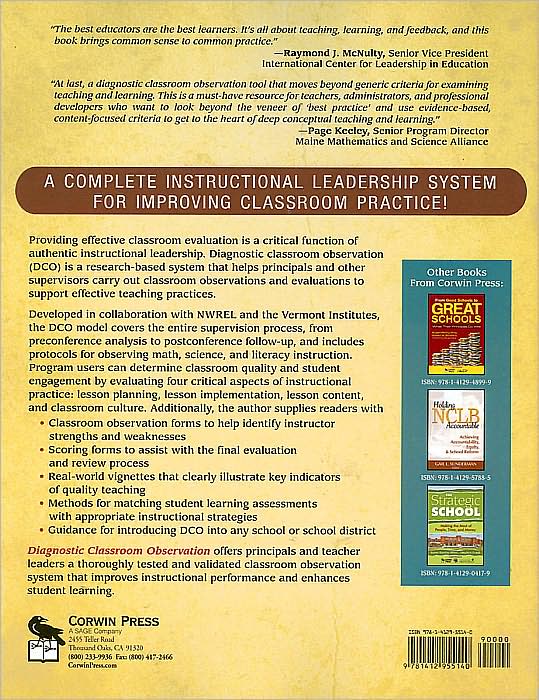 Diagnostic Classroom Observation: Moving Beyond Best Practice