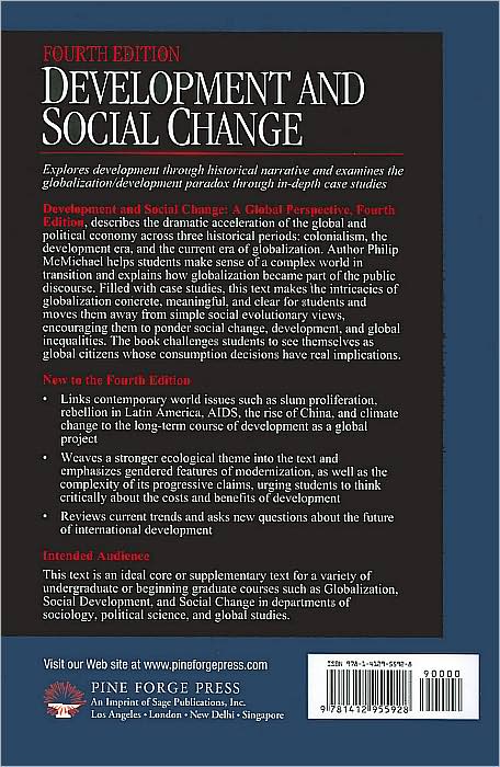 Development and Social Change: A Global Perspective