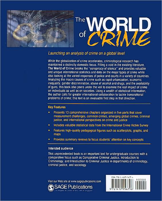 World of Crime: Breaking the Silence on Problems of Security, Justice and Development Across the World