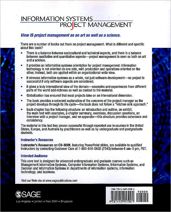 Information Systems Project Management