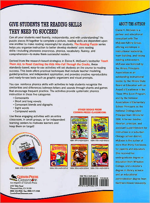 The Reading Puzzle: Phonics, Grades K-3