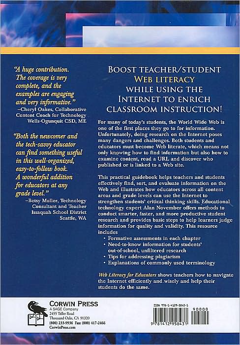 Web Literacy for Educators