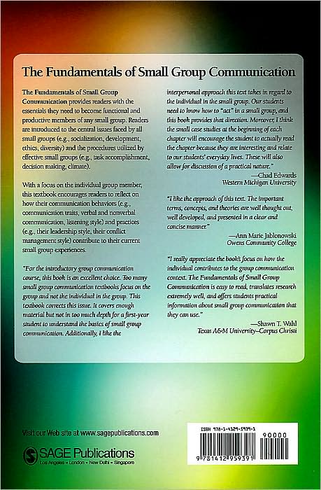 The Fundamentals of Small Group Communication