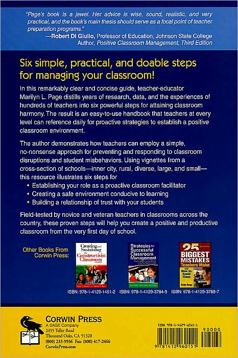 You Can't Teach Until Everyone is Listening: Six Simple Steps to Preventing Disorder Disruption and General Mayhem